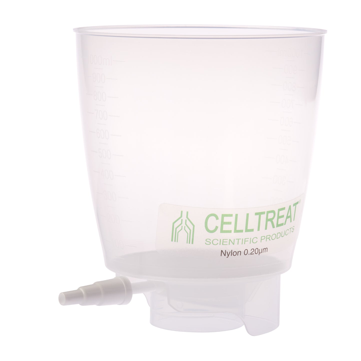 1000mL Polypropylene Bottle Top Filter, Nylon Filter Material, 0.20?m, 90mm, Non-sterile