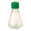250mL Erlenmeyer Flask, Vent Cap, Baffled Bottom, PC, Sterile
