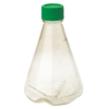 1000mL Erlenmeyer Flask, Vent Cap, Baffled Bottom, PC, Sterile