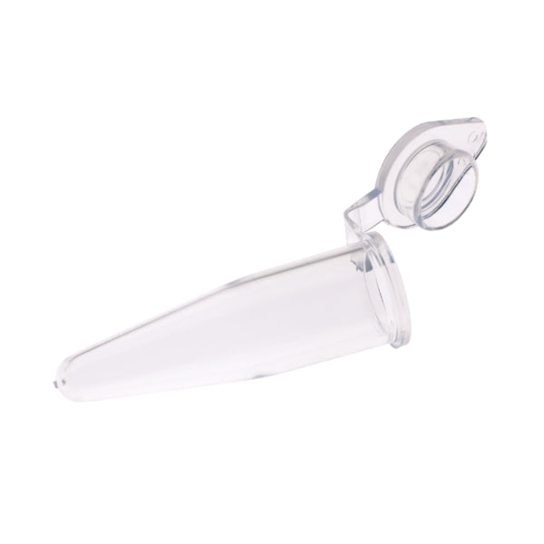 PCR Tube, 0.2mL, Optically Clear Flat Cap, Clear