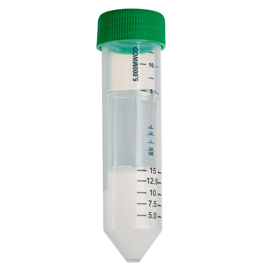 15mL Centrifugal Filter Unit, MWCO 5kDa, Non-Sterile