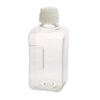 2L Media Bottle, Square, PETG, Individually Wrapped, Sterile