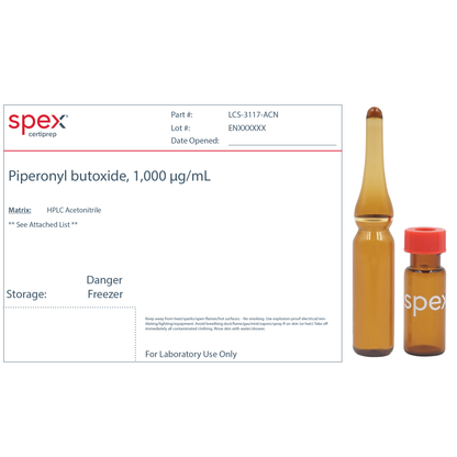 Piperonyl butoxide, 1,000 &micro;g/mL