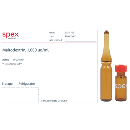 Maltodextrin, 1,000 &micro;g/mL