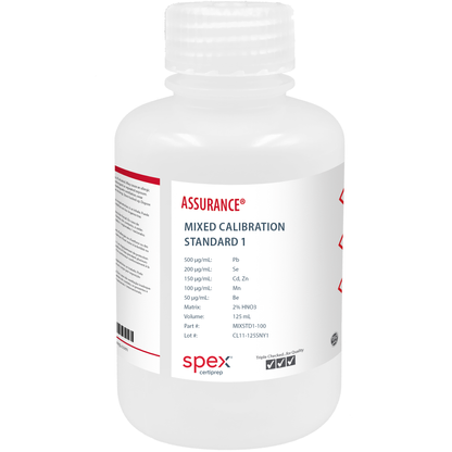 Mixed Calibration Standard 1 for AA & ICP, 125 mL