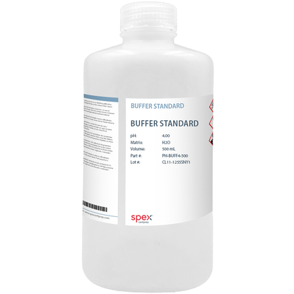 pH 4 Certified Buffer Standard, 4 SI Units, 500 mL