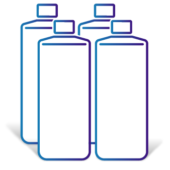 Synthetic Blood According to ISO 16603-2004, case of 4 (950 mL/bottle)