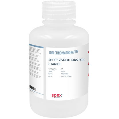 Set of 2 Solutions for Cyanide