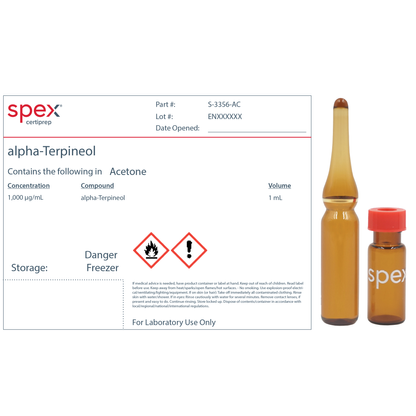 alpha-Terpineol, 1,000 &micro;g/mL Organic Standard, 1 mL
