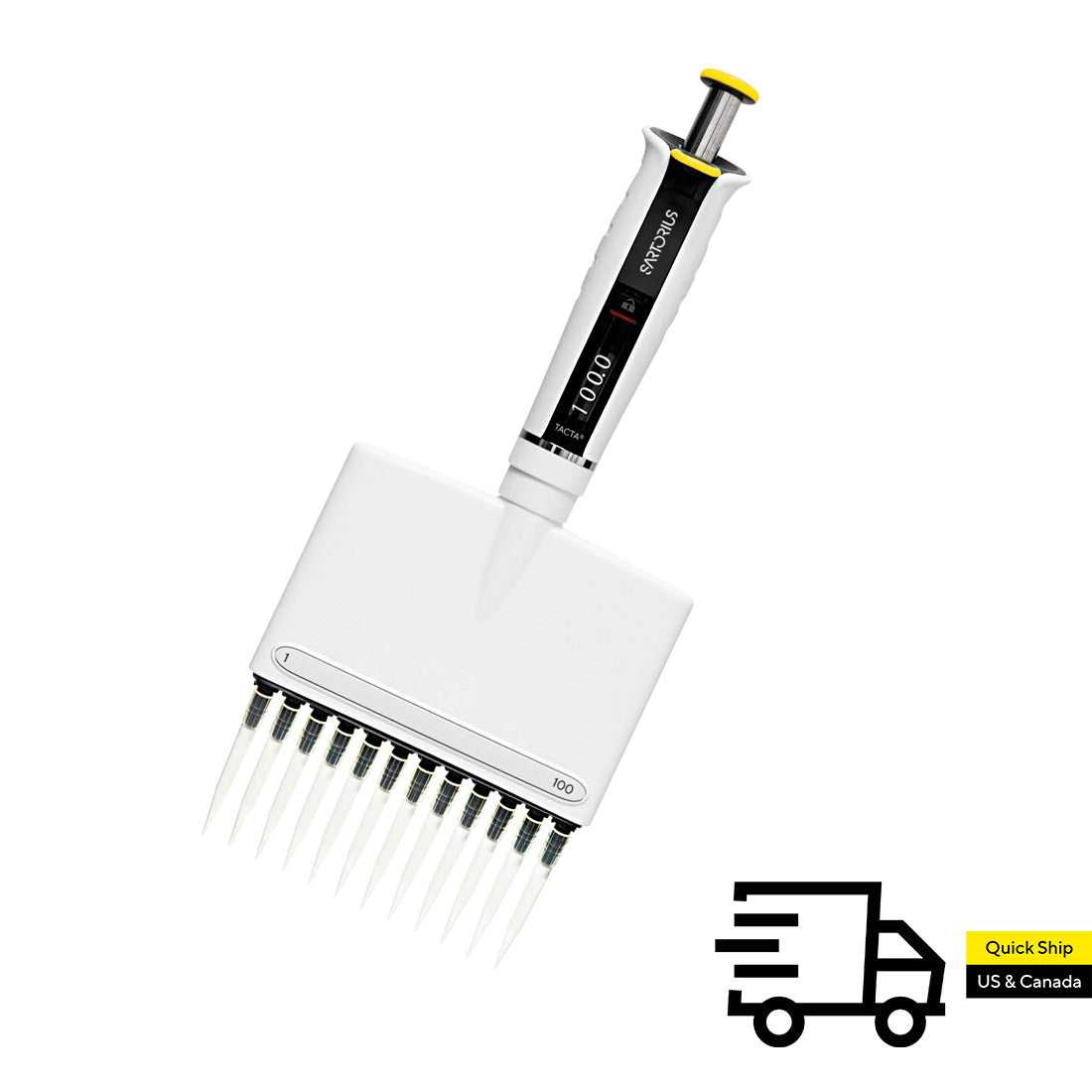 Tacta Mech. Pipette, 12-ch, 5-100 ul