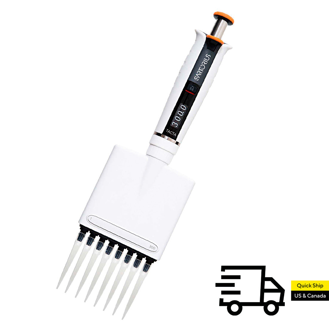 Tacta Mech. Pipette, 8-ch, 30-300 ul
