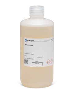 Solvent Blank, 500mL Solvent composition is proprietary. Organic solvent that can be used with oil samples, aqueous standards, and organometallic standards.