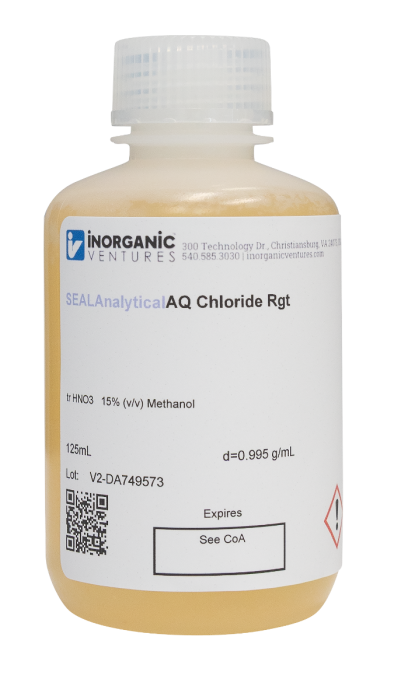 Combined Color Reagents for Chloride Analysis, 125mL