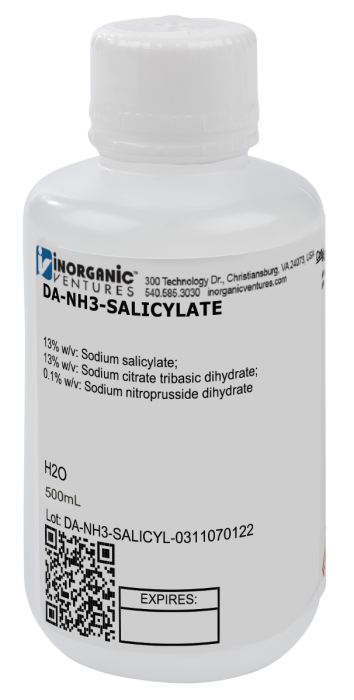 Discrete Analyser Reagent AMMONIA SALICYLATE 500mL