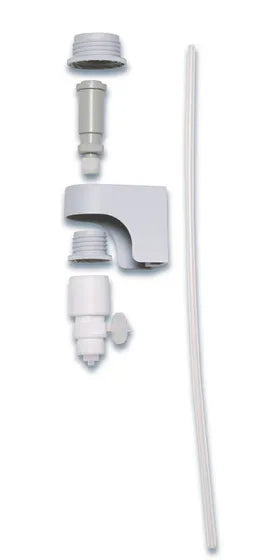 Thread adapter, outer thread 2'', inner thread R 3/4", stainless steel, for Drum extraction system Dispensette