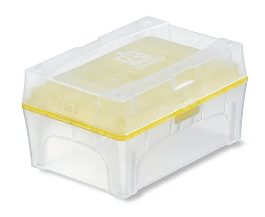 TipBox, empty, with tip tray (grey), for tips up to 50 µl, CERTIFIED LIFE SCIENCE QUALITY