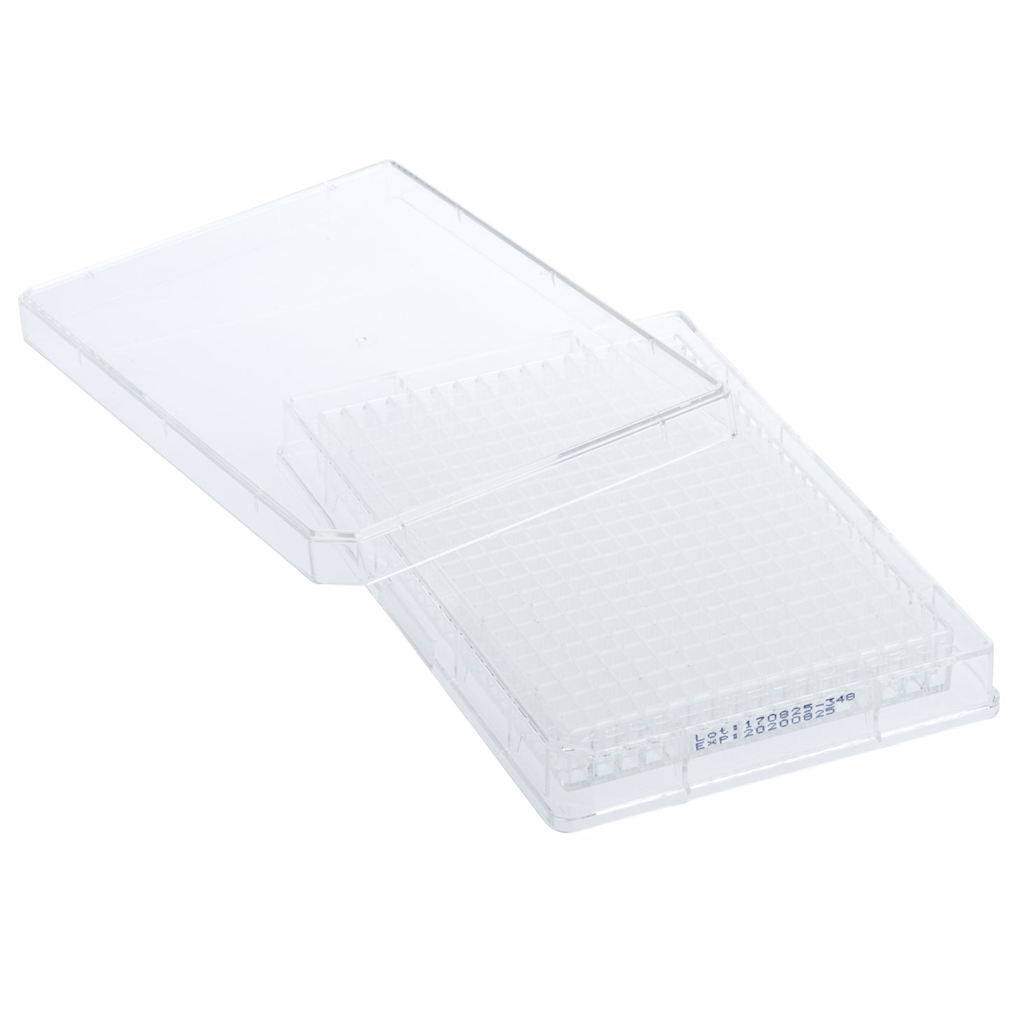 384 Well Non-Treated Plate with Lid, Individual, Sterile