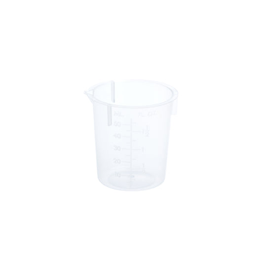 50mL Graduated Beaker, Polypropylene, Non-sterile