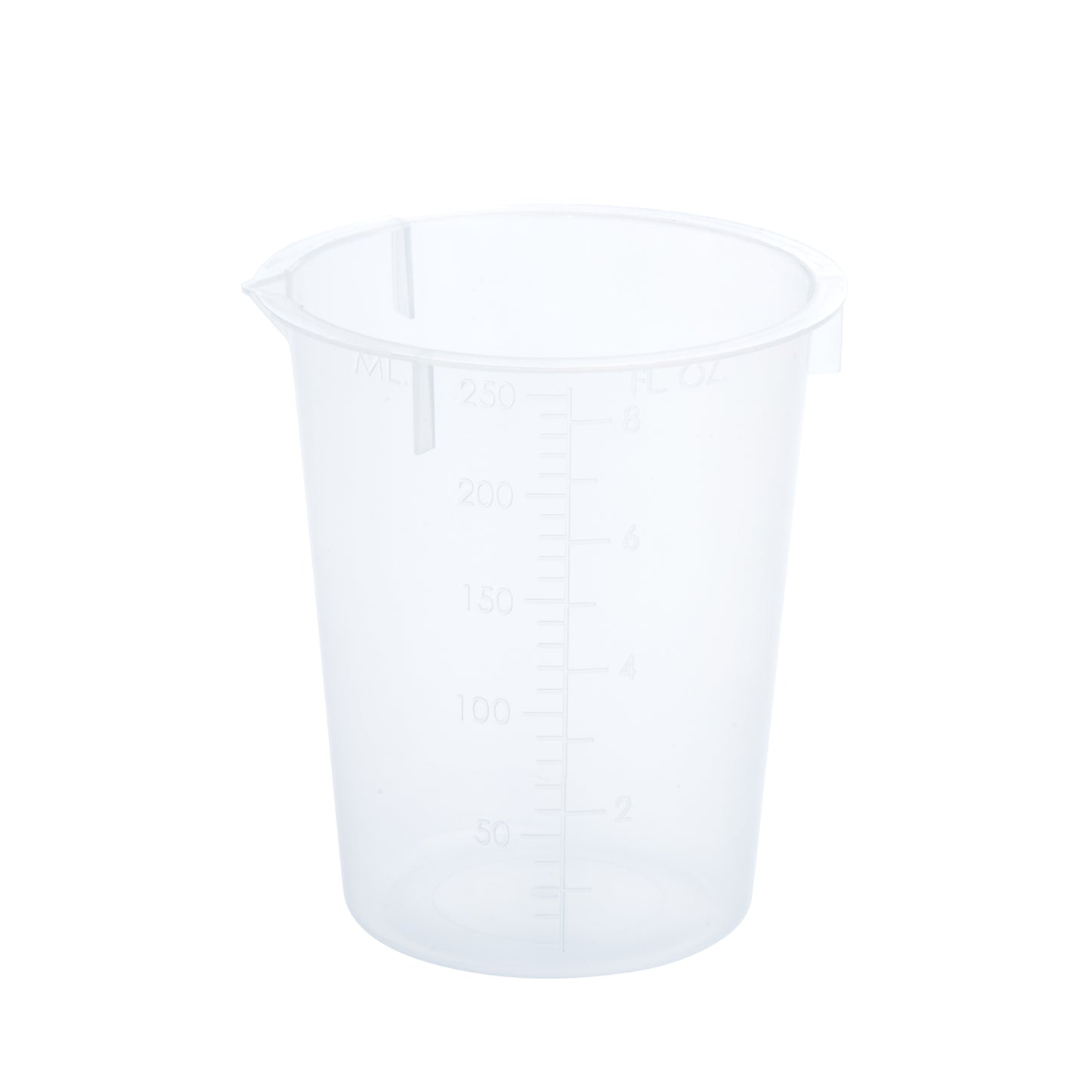 250mL Graduated Beaker, Polypropylene, Non-sterile