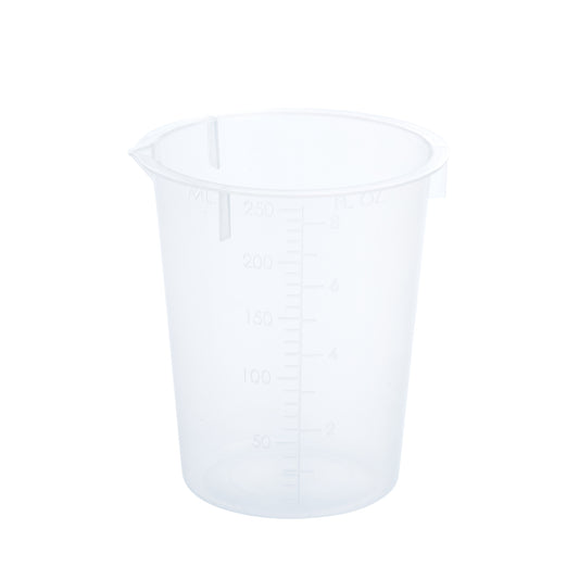 250mL Graduated Beaker, Polypropylene, Non-sterile