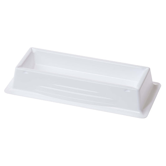 25mL Reagent Reservoir, Polystyrene, White, Bulk, Sterile