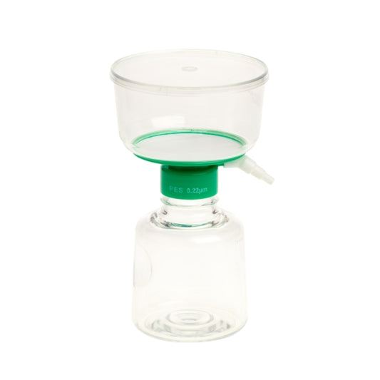 500mL Filter System, PES Filter Material, 0.22?m, 90mm, Sterile