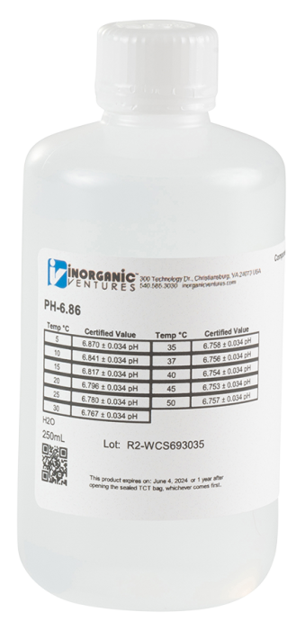 pH 6.86 CALIBRATIONS STD 250mL