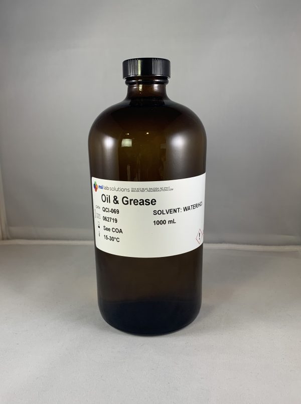 Oil and Grease, #QCI-069