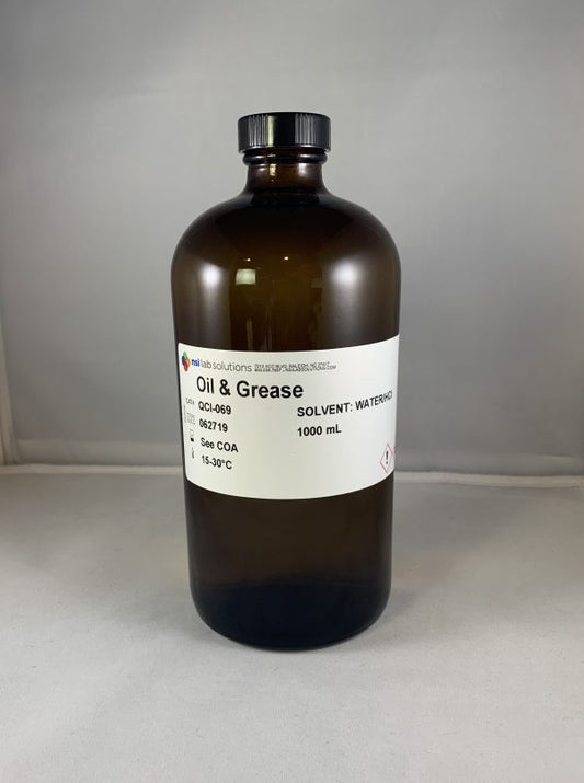Oil and Grease, #QCI-069