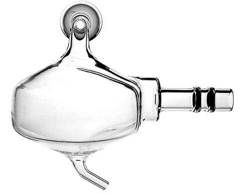 Spray Chamber - Pyrex - Cyclonic - Axial