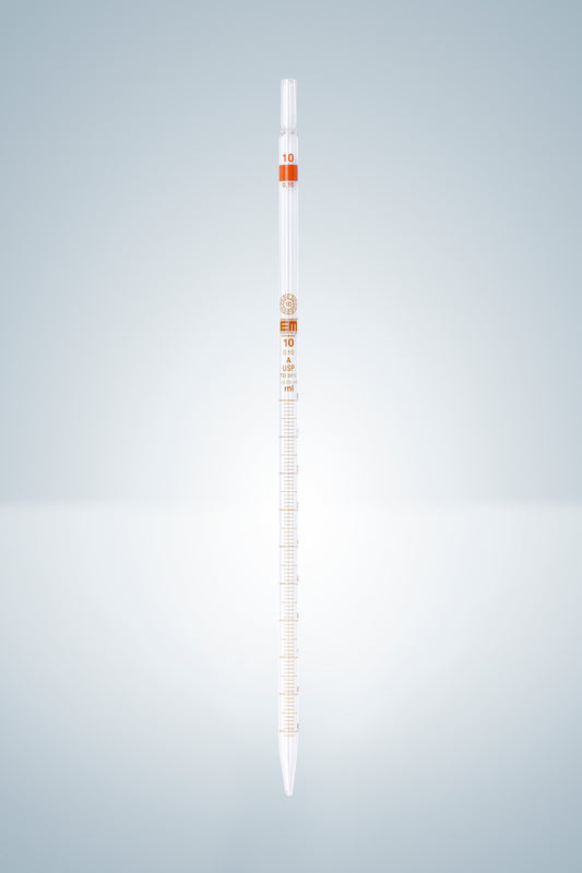 Grad.pipettes, cl. A, USP, amber grad.