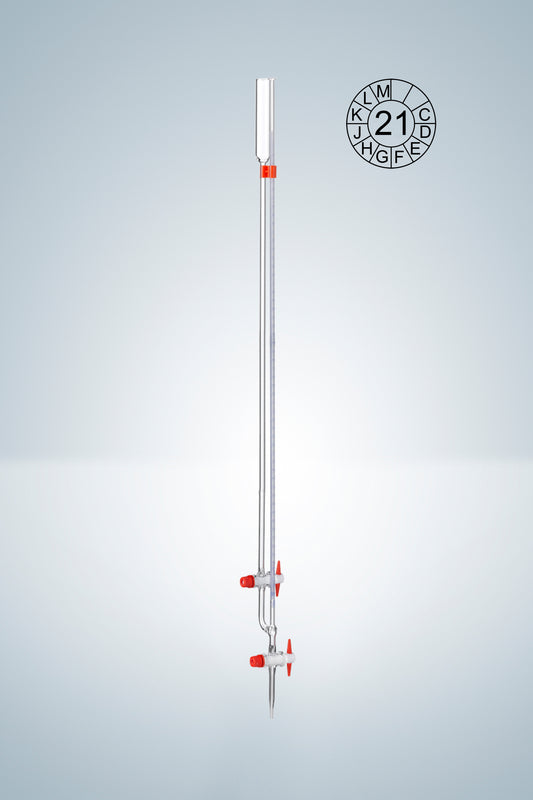 Micro burette DURAN&reg;, cl. AS blue grad.