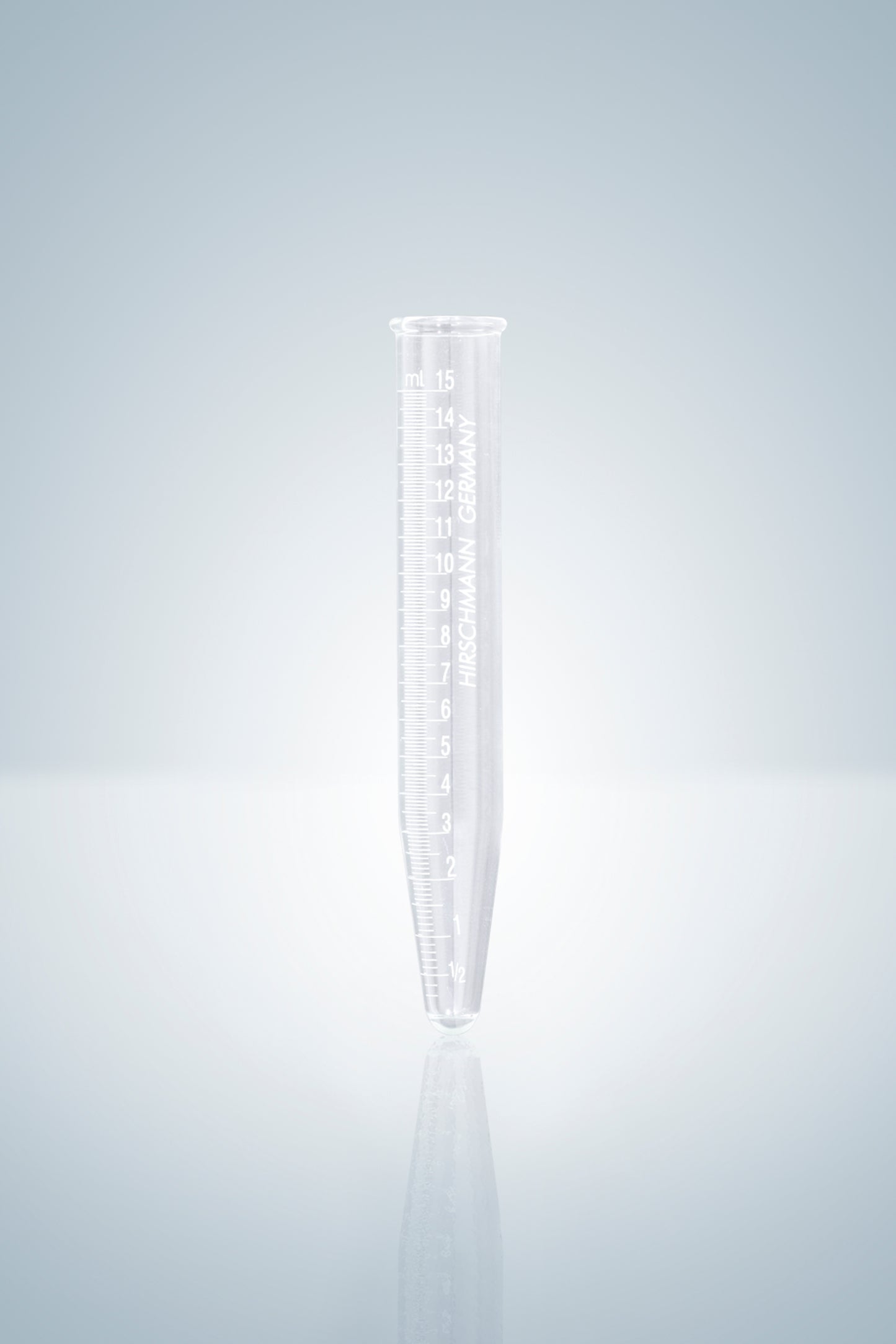 Centrifuge tubes, white graduated