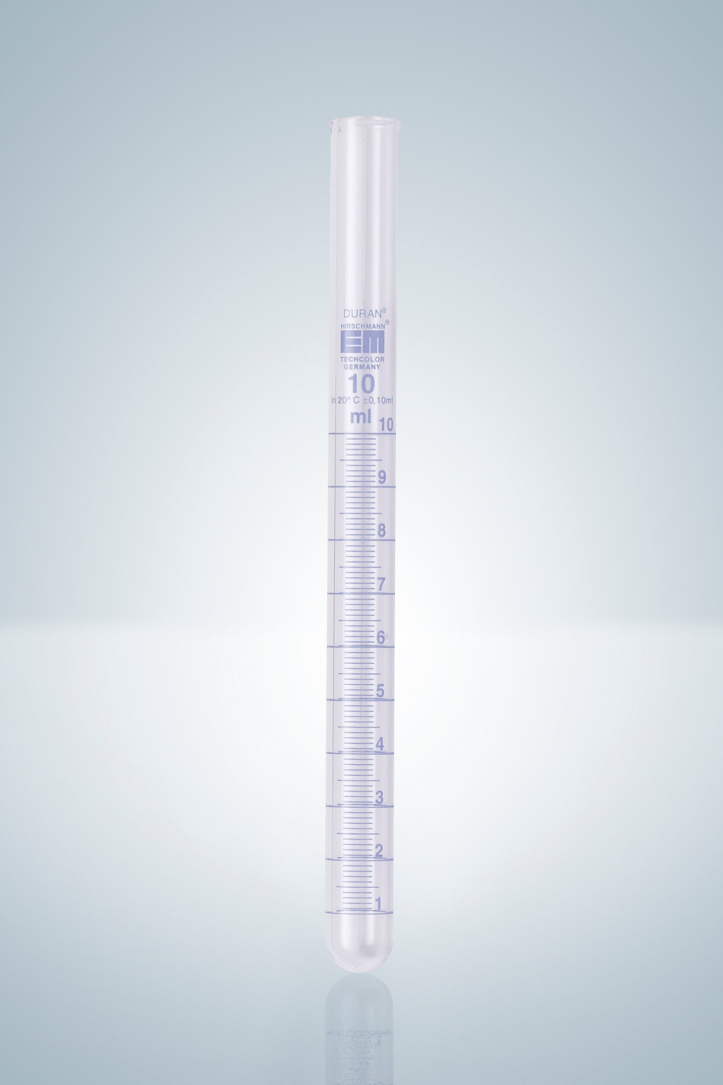 Test tubes DURAN&reg;, blue grad.