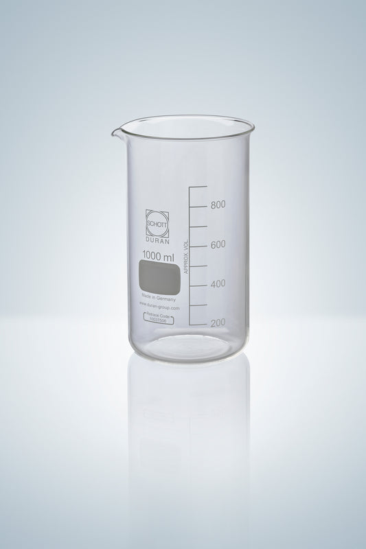 Beakers DURAN&reg;, tall form, white grad.