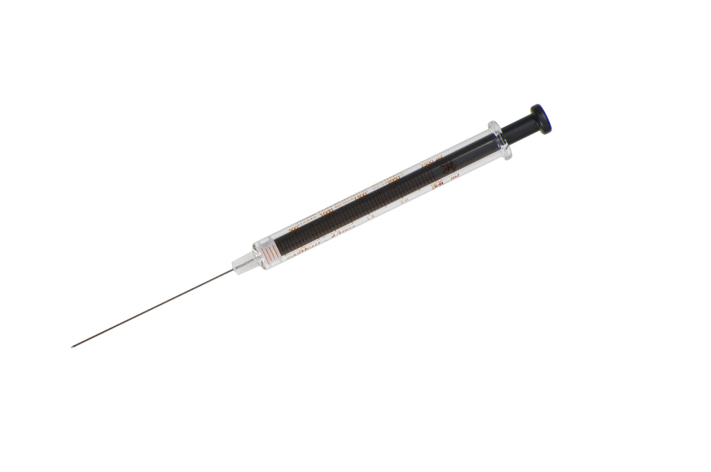 Hamilton 2.5 mL Shimadzu Syringe (110 °C), Luer Tip Cemented Needle, 23 Gauge, Point Style 5