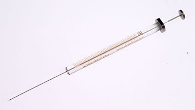 Hamilton 10 µL Syringe, Cemented NDL, 26s ga, 50 mm, point style 2