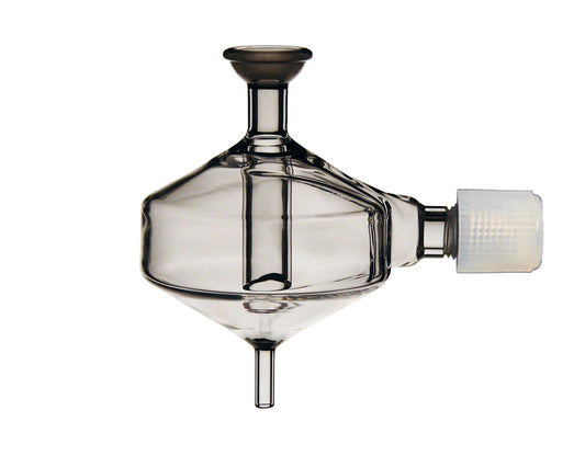 Spray Chamber äóñ Pyrex - Cyclonic - Baffled äóñ O-ring Free