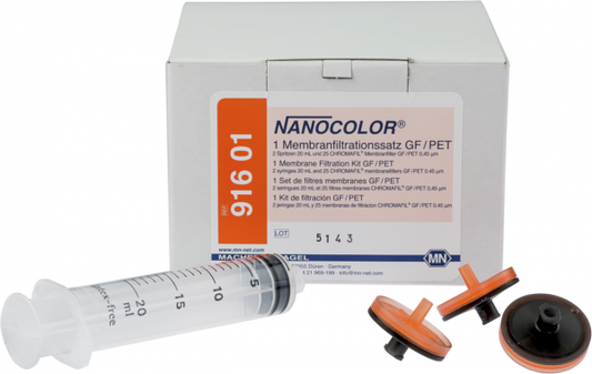NANOCOLOR Membrane filtration kit GF/PET