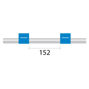 Finaprep 2-stop PVC Blue-Blue Pump Tubing