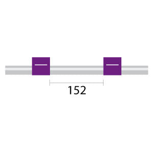 Finaprep 2-stop PVC Purple-Purple Pump Tubing