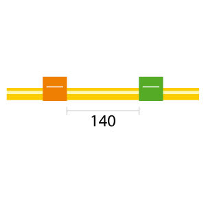 Finaprep 2-stop Solva Orange-Green Pump Tubing