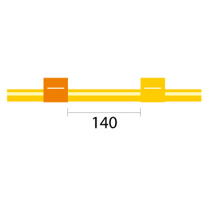 Finaprep 2-stop Solva Orange-Yellow Pump Tubing