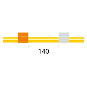 Finaprep 2-stop Solva Orange-White Pump Tubing