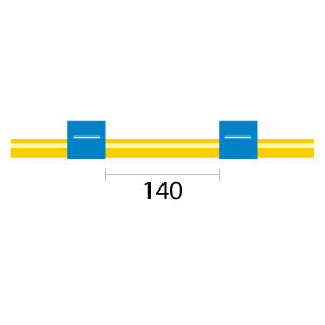Finaprep 2-stop Solva Blue-Blue Pump Tubing