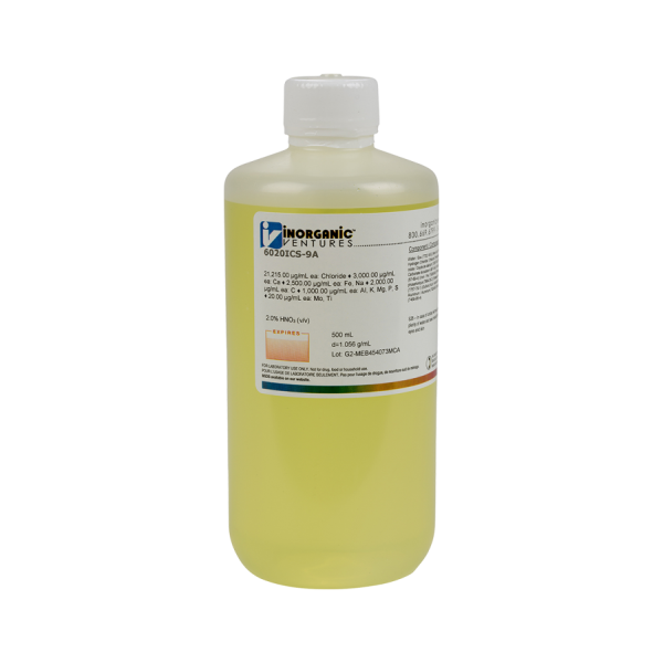 6020CLPM9 INTERFER CHK SOLN A, 500mL