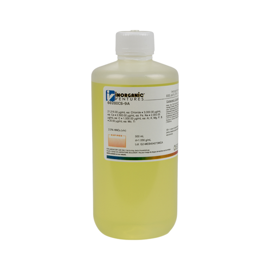 6020CLPM9 INTERFER CHK SOLN A, 500mL