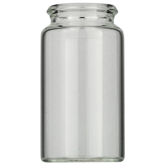 Snap cap vial, N 22, 26.0x48.0 mm, 15.0 mL, flat bottom, clear