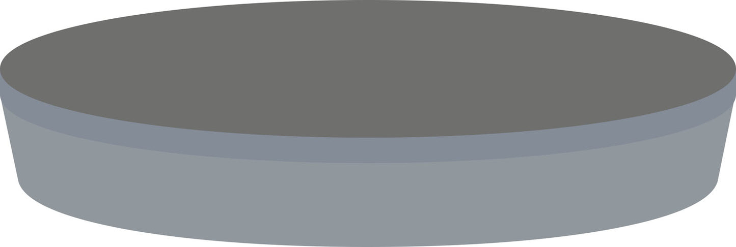 Septa N 20, Butyl/PTFE, gray/gray, 3.0 mm, 50&deg; shore A