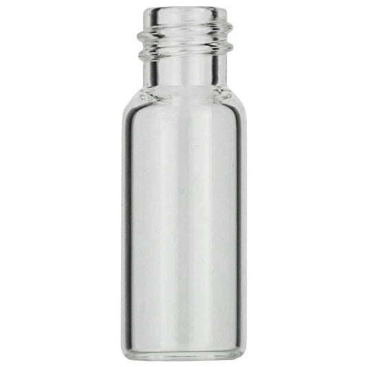 Screw neck vial, N 8, 11.6x32.0 mm, 2 mL, flat bottom, clear